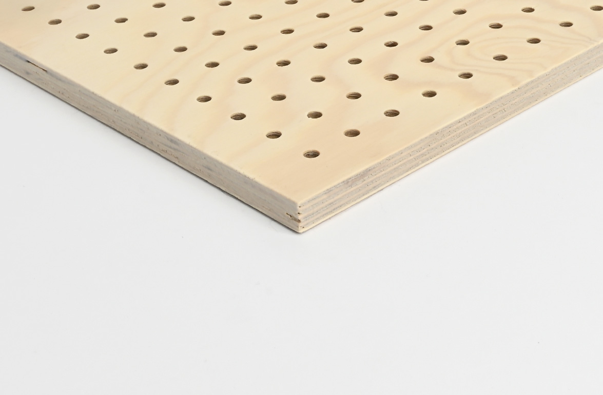 Keflico Design Panel SONO, Farvet skrællet fyr, 100% PEFC